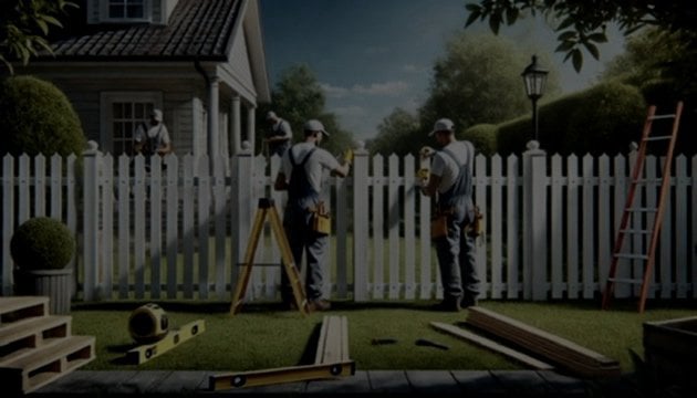 Traditional Picket Fencing